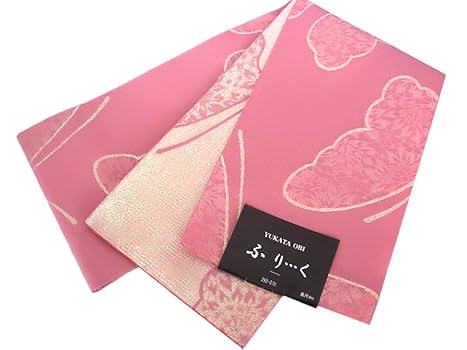 Amazon | [着物美人] 浴衣帯 長尺 日本製 半幅帯 半巾帯 細帯 四